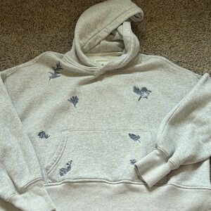 Abercrombie soft crop hoodie